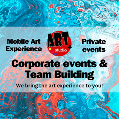 🌟We are a MOBILE Art 🎨 Experience!  Contact Today! Team Building - Private Events  - Wedding Parties - Birthdays - and More! - 🎨 Unlock Creativity and Team Bonding with Art Plus Studio! 🌟

Looking for a unique and engaging corporate team-building or private party experience? Look no further than Art Plus Studio.

Art Plus Studio has flourished into a leading provider of private parties and corporate events, specializing in bringing art supplies and creating unforgettable team-building memories. Owner, Bella, brings all art supplies for painting on canvas—while you provide the space, tables, and chairs.

The main idea is to have people who do not consider themselves creative become a 'creative person' for 3 hours with her professional guidance. Whether you're looking to unleash your inner artist or strengthen bonds within your team, we've got you covered.

Bella brings her expertise and infectious enthusiasm to every event. Our tailored experiences foster creativity, collaboration, and connection, leaving participants inspired and energized.

Bella services all of Connecticut and most of New York City.

Let Art Plus Studio turn your next corporate event into a masterpiece of teamwork and creativity. Contact us today to book your private party or corporate team-building event and embark on a colorful journey of artistic expression and camaraderie!

🎨 Contact Bella to Book Your Event Today! 🌟