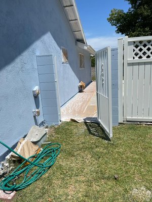 Painting Job - This was the finished look on an exterior painting job we completed. Painting Job - This was the finished look on an exterior painting job we completed.