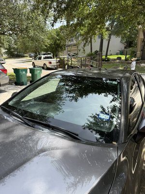 2020 Toyota Camry 🚗 - A customer with a 2020 Toyota Camry contacted Auto X Glass after noticing a large crack across their windshield. We provided same-day mobile service, removed the damaged glass, and installed a brand-new windshield with a precise, factory-quality fit. Quick, clean, and reliable—just how it should be.