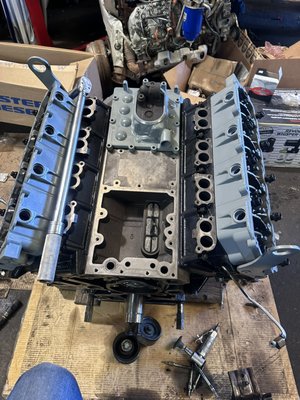 Engine rebuild - This is a 6.0 Ford diesel come in for a rebuild engine Engine rebuild - This is a 6.0 Ford diesel come in for a rebuild engine