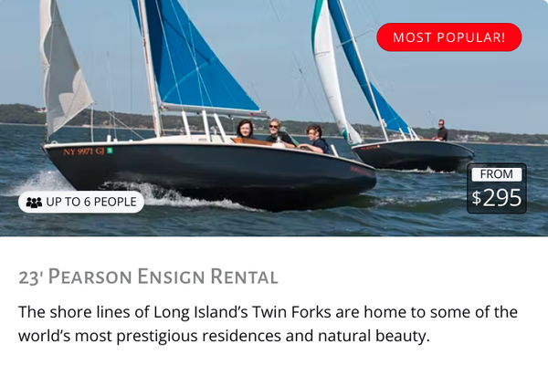 Sailboat Rentals! - Check out our different options for sailboat rentals! Sailboat Rentals! - Check out our different options for sailboat rentals!
