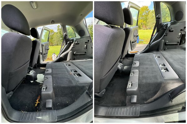 PT Cruiser Interior Detail - This PT Cruiser was sitting in a yard for over a year and had never been detailed before! The interior has never looked this good! PT Cruiser Interior Detail - This PT Cruiser was sitting in a yard for over a year and had never been detailed before! The interior has never looked this good!