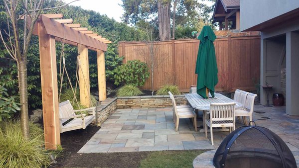 Woodwork (fences, arbors, trellises, etc) - Having wood products in your garden just says Pacific Northwest to us, and we love to use it. Wood can have a grounding effect to a garden that is heavy in stone or metal. Woodwork (fences, arbors, trellises, etc) - Having wood products in your garden just says Pacific Northwest to us, and we love to use it. Wood can have a grounding effect to a garden that is heavy in stone or metal.