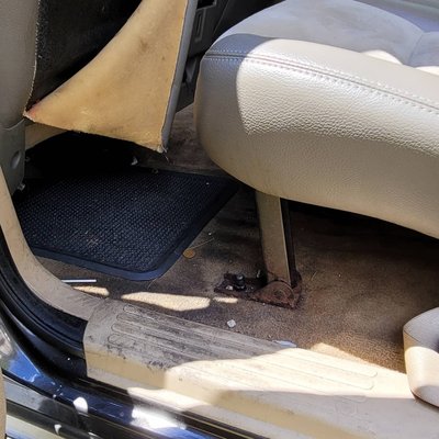 Stain Removal - This Ford Explorer's interior was neglected for some time.  They gave us an opportunity to transform their vehicle to like new conditions And I must say they were VERY satisfied with the RESULTS as was I.....