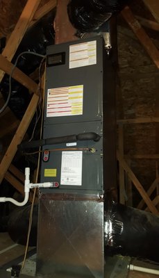 System Install - Indoor + Outdoor heating and cooling unit installation in Southern Maryland System Install - Indoor + Outdoor heating and cooling unit installation in Southern Maryland