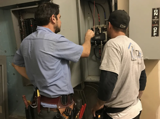 Commercial Services - We also offer commercial services. Whether it is emergency sign replacements or rewiring inside of the electrical panel. Commercial Services - We also offer commercial services. Whether it is emergency sign replacements or rewiring inside of the electrical panel.