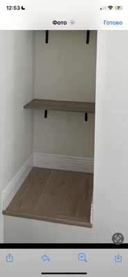 Building shelves - It was necessary to build shelves without fastenings
