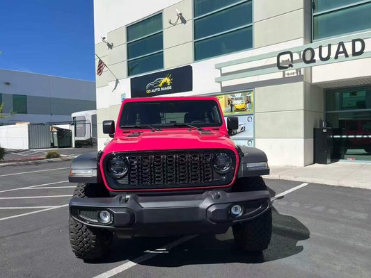 Custom Cherry 🍒 with 2026 Jeep wrangler - This Jeep we use like 5 days to wrap it, we aim to get the best quality with the car.