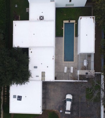 Roof Replacement - This homeowner asked for a quote because his roof was leaking. We replaced his roof with TPO - a much more energy-efficient and watertight solution. Roof Replacement - This homeowner asked for a quote because his roof was leaking. We replaced his roof with TPO - a much more energy-efficient and watertight solution.