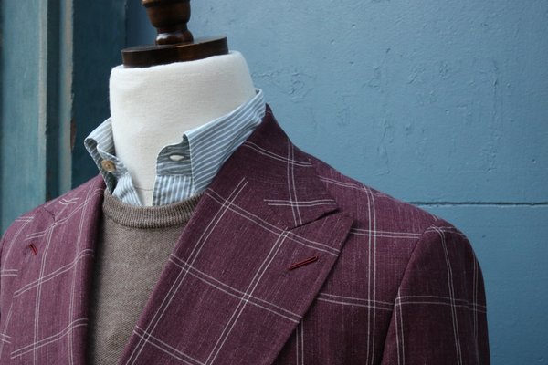LA LVNE - If you ever wondered what a contemporary Wizard might wear, this is your answer. Wool, silk, linen blend for the TX humidity, woven by Solbiati. LA LVNE - If you ever wondered what a contemporary Wizard might wear, this is your answer. Wool, silk, linen blend for the TX humidity, woven by Solbiati.