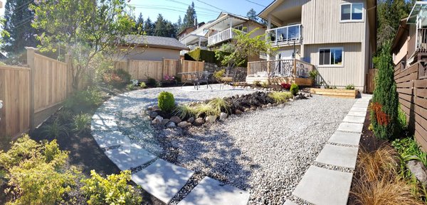 BACKYARD - EXCAVATION, GRADING, FENCE, PATIO, STEPPING SLABS - We are passionate about creating landscaping designs which make sense. Based in Surrey, we serve most of the Lower Mainland. We’d love to collaborate with you to turn your space into what you envision it to be. BACKYARD - EXCAVATION, GRADING, FENCE, PATIO, STEPPING SLABS - We are passionate about creating landscaping designs which make sense. Based in Surrey, we serve most of the Lower Mainland. We’d love to collaborate with you to turn your space into what you envision it to be.
