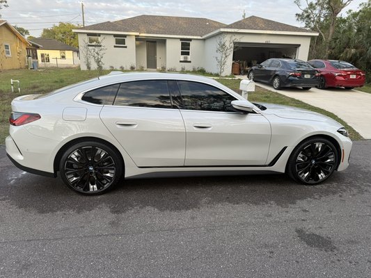 Express - Premium hand wash with a 3-month ceramic wax for added protection and gloss, wheels deep cleaned, and finished with tire shine Express - Premium hand wash with a 3-month ceramic wax for added protection and gloss, wheels deep cleaned, and finished with tire shine