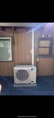 Daikin FIT 18SEER - Convert from gas heater to heat pump that way home owner able to save money on PG&E bills Daikin FIT 18SEER - Convert from gas heater to heat pump that way home owner able to save money on PG&E bills