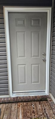 exterior rotted door casing summer 2022 - this was done on a local apartment complex in Batesville exterior rotted door casing summer 2022 - this was done on a local apartment complex in Batesville