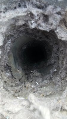 roof termination dryer vent cleaning Harwich 2025 - this dryer vent with a roof termination was clogged up with years of lint and pet hair. A full cleaning of the vents and removal of debris from the termination cover drastically increased efficency and saftey!