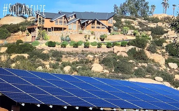 Ground Mount Solar Installation - Ground Mount Solar Installation in Southern California.