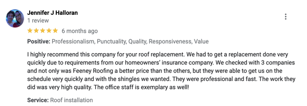 Customer Testimonials - We strive to save you both time and money by combining our use of roofing knowledge, the highest quality parts and equipment, and our dedication to delivering exceptional service. We will not leave the job until it is finished and you are satisfied with the results. Customer Testimonials - We strive to save you both time and money by combining our use of roofing knowledge, the highest quality parts and equipment, and our dedication to delivering exceptional service. We will not leave the job until it is finished and you are satisfied with the results.