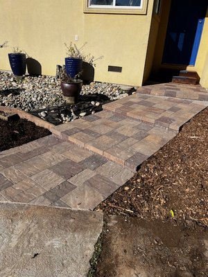 Small paver projects available! - Take a look at how we breathe new life into old walkways, turning dull spaces into vibrant showcases of beauty and functionality. Explore our before-and-after snapshots and witness the power of our expertise in revitalizing urban sidewalks, serene garden pathways, and everything in between. Let our portfolio speak for itself as we demonstrate our commitment to creating spaces that are not just walked on, but truly enjoyed. Small paver projects available! - Take a look at how we breathe new life into old walkways, turning dull spaces into vibrant showcases of beauty and functionality. Explore our before-and-after snapshots and witness the power of our expertise in revitalizing urban sidewalks, serene garden pathways, and everything in between. Let our portfolio speak for itself as we demonstrate our commitment to creating spaces that are not just walked on, but truly enjoyed.
