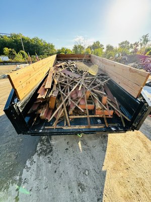 Deck Removal and Hauling: A Fresh Start for Your Space - This project involved the complete removal and hauling of an aging deck, making way for the customer’s next vision. Our team handled the dismantling process with precision and efficiency, ensuring no damage to the surrounding area.
Once the deck was removed, we promptly hauled away all debris, leaving the property clean and ready for its next phase. Whether you're upgrading your outdoor space or starting fresh, we’re here to make the process effortless. Ready to transform your space? Get in touch for a hassle-free quote! Deck Removal and Hauling: A Fresh Start for Your Space - This project involved the complete removal and hauling of an aging deck, making way for the customer’s next vision. Our team handled the dismantling process with precision and efficiency, ensuring no damage to the surrounding area.
Once the deck was removed, we promptly hauled away all debris, leaving the property clean and ready for its next phase. Whether you're upgrading your outdoor space or starting fresh, we’re here to make the process effortless. Ready to transform your space? Get in touch for a hassle-free quote!