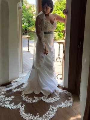New Tinkerbell Rental Gown - This stunning and delicate beauty is a size 12-14 and is listed on my site for rental now!