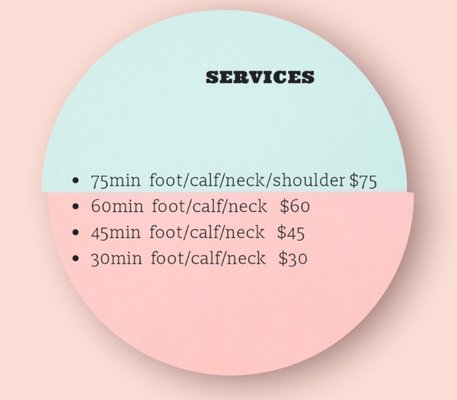 Gift cards available - Foot massage and neck and shoulder Gift cards available - Foot massage and neck and shoulder