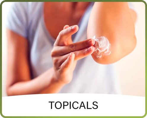 CBD / CBG Topicals, Pain Lotion, Roll-Ons, Salves and Creams - 100% All Natural CBD and CBG Pain Lotions, Salves, Creams, Roll-Ons and more!  No sulfates, phosphates or emulsifiers!