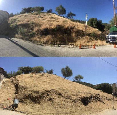 Hill side clean up - Brush cleaning maintance for fire prevantion. This job took 4-6 hours to complete. Phone number: (909) 636-8268 Hill side clean up - Brush cleaning maintance for fire prevantion. This job took 4-6 hours to complete. Phone number: (909) 636-8268