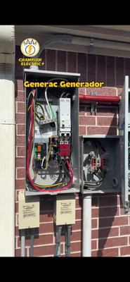 Generac Generator Installation - Installed a whole-home standby generator to provide reliable backup power during outages. The project included a full site evaluation, proper load calculation, installation of automatic transfer switch (ATS), and all required electrical connections.
The system was integrated with the existing electrical service to ensure a seamless and automatic power transfer in the event of an outage. Final testing and commissioning were completed to verify safe operation and full functionality.
Installation was performed in compliance with NEC requirements and local codes, ensuring safety, reliability, and long-term performance. Generac Generator Installation - Installed a whole-home standby generator to provide reliable backup power during outages. The project included a full site evaluation, proper load calculation, installation of automatic transfer switch (ATS), and all required electrical connections.
The system was integrated with the existing electrical service to ensure a seamless and automatic power transfer in the event of an outage. Final testing and commissioning were completed to verify safe operation and full functionality.
Installation was performed in compliance with NEC requirements and local codes, ensuring safety, reliability, and long-term performance.
