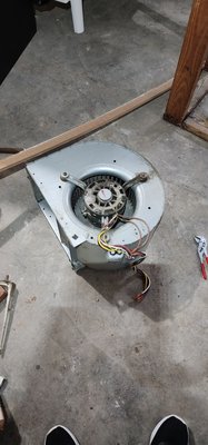 Furnace repair. Blower motor replacement - Furnace repair. Blower motor replacement