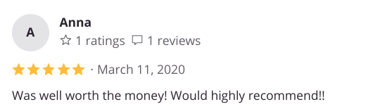 Customer Reviews - Detailed insight into real customers and their real experiences.