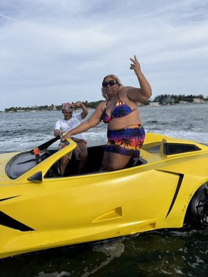 Jetcar experience - Driving a car in the water??
What??? That’s crazy
Live this experience today!
Call us for more details Jetcar experience - Driving a car in the water??
What??? That’s crazy
Live this experience today!
Call us for more details