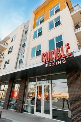 What To Expect at Rumble - Don't be afraid to come to Rumble because none of us were boxers when we started, so we know just how you feel! As soon as you walk in the door, one of our friendly staff will greet you and find out what you are interested in. Then we will show you around the studio, get you the equipment you need, show you how to wrap your hands, show you the 6 punches and then an instructor will walk you through the class step by step with big screens showing you exactly what to do, Our music is so hype, you will not even feel like you are working out and the room is dark so you don't have to worry about how you look or what you do. We are truly a fun-oriented and no-judgment zone! What To Expect at Rumble - Don't be afraid to come to Rumble because none of us were boxers when we started, so we know just how you feel! As soon as you walk in the door, one of our friendly staff will greet you and find out what you are interested in. Then we will show you around the studio, get you the equipment you need, show you how to wrap your hands, show you the 6 punches and then an instructor will walk you through the class step by step with big screens showing you exactly what to do, Our music is so hype, you will not even feel like you are working out and the room is dark so you don't have to worry about how you look or what you do. We are truly a fun-oriented and no-judgment zone!