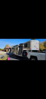 Horse Trailer/Living Quarters Winterization - Owner of horse Trailer (with living quarters) winterized for storage. Horse Trailer/Living Quarters Winterization - Owner of horse Trailer (with living quarters) winterized for storage.