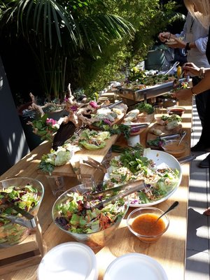 Summer Luau - This was a luau themed party, with custom cocktails, miniature passed luau style hors d'oeuvres, a dessert buffet, and two snack buffets. If you are looking for a themed summer party look no further.