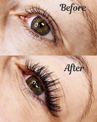 Signature Hybrid Wispy Transformation - Check out this incredible before-and-after! Our Hybrid Wispy set adds the perfect amount of length and dimension for a textured, multidimensional, yet natural look. Signature Hybrid Wispy Transformation - Check out this incredible before-and-after! Our Hybrid Wispy set adds the perfect amount of length and dimension for a textured, multidimensional, yet natural look.