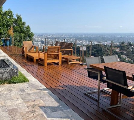 Hardwood Ipe Deck Refinish in North Hollywood , CA - Hardwood Ipe Deck Refinish project in North Hollywood , CA

Contact us with your Deck Refinish & Repair projects .

we specialize in Trex, TimberTech and other composite decking as well as Redwood & hardwood Decks.

Pergolas, Redwood Railing , Cable Railing , Bedroom Decks , Patio Covers & More

We cover Los Angeles County , Ventura County & Orange County .

Contact Us At :
805-908-8898
iDeckCA@gmail.com