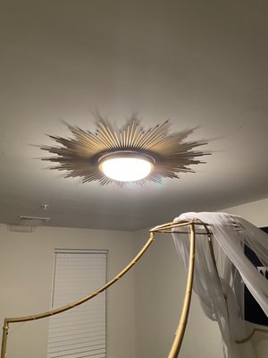Bedroom and dressing room lighting September 2021 - These are examples of some of lighting installed in September 2021