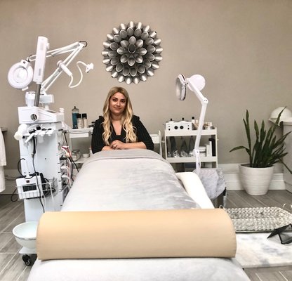 Meet Our Licensed Esthetician! - Meet our Licensed Esthetician Sabina.  She specializes in Acne and Anti-Aging.  She loves working on people making them feel confident in their own skin!