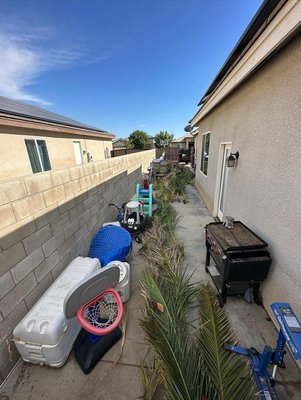 residential removal - Here was side yard we did for a costumer. residential removal - Here was side yard we did for a costumer.