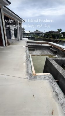 Marco Pool Deck - Remodel of a pool deck in Marco Island Florida. Marco Pool Deck - Remodel of a pool deck in Marco Island Florida.