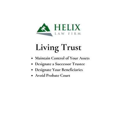 Revocable Living Trust - A trust is an arrangement where a trustee holds property “in trust” for the benefit of another person (the beneficiary). The person who establishes the trust is known as the settlor.
A revocable living trust is set up while you are still alive (“living”) and you are free to change or revoke (“revocable”) it prior to your death. For many people, this forms the foundation of a comprehensive estate plan.
Typically, you will set yourself up as the trustee, transfer your property into the trust, and manage it for your and your family's benefit while living. You will also name a successor trustee to take over in case you die or become incapacitated. A revocable living trust has many advantages:
-Avoidance of probate: Property held in the trust at the time of death stays out of probate, saving your beneficiaries the time and cost of going to court.
-More control: A living trust allows you more options for distributing your assets, such as conditioning gifts on reaching a certain age or graduating college.
-Avoidance of conservatorship: With a successor trustee in place, if you can no longer manage your affairs, the new trustee takes over and you can avoid having a conservator appointed.
A living trust is superior to a stand-alone will in many ways. Take note, however, that even with a living trust, you still need a “pour-over will” to transfer any assets into the trust that were not transferred prior to your death. Your will is also where you would name a guardian for your minor children.
If you're interested in learning more about Estate Planning and how Helix Law Firm can help, please call us at (619) 567-4447 to get a quote and schedule a free consultation. Revocable Living Trust - A trust is an arrangement where a trustee holds property “in trust” for the benefit of another person (the beneficiary). The person who establishes the trust is known as the settlor.
A revocable living trust is set up while you are still alive (“living”) and you are free to change or revoke (“revocable”) it prior to your death. For many people, this forms the foundation of a comprehensive estate plan.
Typically, you will set yourself up as the trustee, transfer your property into the trust, and manage it for your and your family's benefit while living. You will also name a successor trustee to take over in case you die or become incapacitated. A revocable living trust has many advantages:
-Avoidance of probate: Property held in the trust at the time of death stays out of probate, saving your beneficiaries the time and cost of going to court.
-More control: A living trust allows you more options for distributing your assets, such as conditioning gifts on reaching a certain age or graduating college.
-Avoidance of conservatorship: With a successor trustee in place, if you can no longer manage your affairs, the new trustee takes over and you can avoid having a conservator appointed.
A living trust is superior to a stand-alone will in many ways. Take note, however, that even with a living trust, you still need a “pour-over will” to transfer any assets into the trust that were not transferred prior to your death. Your will is also where you would name a guardian for your minor children.
If you're interested in learning more about Estate Planning and how Helix Law Firm can help, please call us at (619) 567-4447 to get a quote and schedule a free consultation.