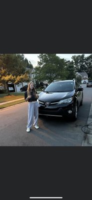 eGift a service! - One happy teenager whose Grandfather did an Full Detail eGift for her 18th birthday.  We were not allowed to show the before, but after 4.5 hours it looks brand new!  We had an incredible review!