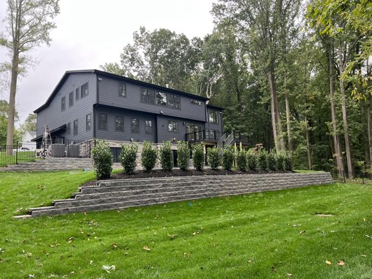 Entire Landscape for New Construction - This was a New construction , we manage the landscape from the beginning to the new buyers move in , providing excellent results to another happy family.