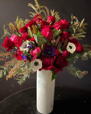Valentine’s 2023! - Every Valentines we sell out. We only create a certain amount of each design. This is why we encourage ordering early. Thank you for considering Mercedes Flowers and Happy Valentines! Hope to design for your Valentine.
All my best,
Mercedes