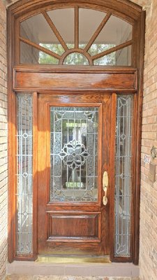 Door staining & painting in Garden Ridge - Door staining & painting in Garden Ridge