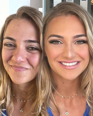 Some photos of my brides , mother of the bride , ans bridesmaids - This is one of my brides to be she will be getting married next year and this is a photo of the makeup I did on her and her mom. You can see their before and afters the day of her engagement party .
This look includes airbrush and lashes Some photos of my brides , mother of the bride , ans bridesmaids - This is one of my brides to be she will be getting married next year and this is a photo of the makeup I did on her and her mom. You can see their before and afters the day of her engagement party .
This look includes airbrush and lashes