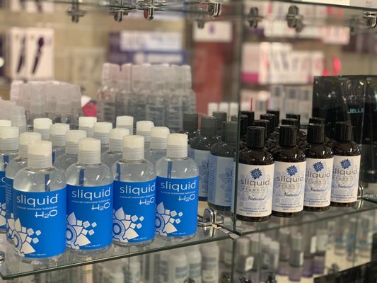 Lube Up with Sliquid! - Shop from our selection of hybrid, water based or silicone based lubes in-store or shop Online Via: spicesensuality.com Lube Up with Sliquid! - Shop from our selection of hybrid, water based or silicone based lubes in-store or shop Online Via: spicesensuality.com