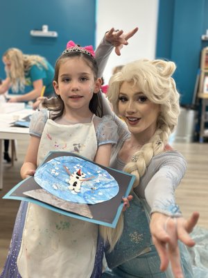 Princess Tea & Paint Parties - Indoor Custom Private Package at Kidcreate Studio - Aliso Viejo
Give your little artist a dream party they will never forget with the help of Kidcreate Studio & Wish Out Loud.
- 2 hour event
- Character guest appearance (includes personal meet and greets, photo opportunities, and story time)
Royal salon hair styling & glitter nails
- Kidcreate Princess-theme art project
- Stunning tea party food, beverage & decor
- Exclusive use of Kidcreate Studio - Capacity 40 guests
- Add party extras and customize your party with the help of our party planners. Princess Tea & Paint Parties - Indoor Custom Private Package at Kidcreate Studio - Aliso Viejo
Give your little artist a dream party they will never forget with the help of Kidcreate Studio & Wish Out Loud.
- 2 hour event
- Character guest appearance (includes personal meet and greets, photo opportunities, and story time)
Royal salon hair styling & glitter nails
- Kidcreate Princess-theme art project
- Stunning tea party food, beverage & decor
- Exclusive use of Kidcreate Studio - Capacity 40 guests
- Add party extras and customize your party with the help of our party planners.