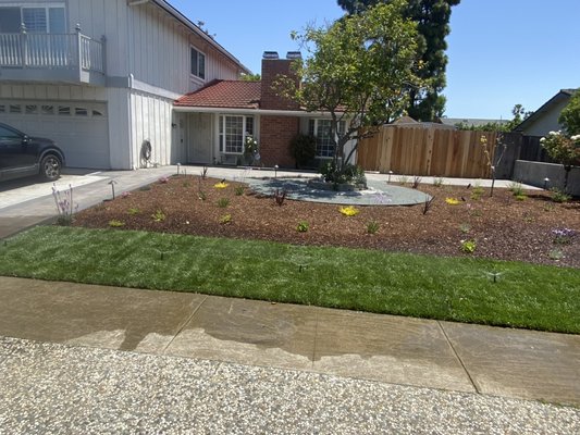 Newark project ￼ - SPR Landscaping call us for your next project at 5102098466