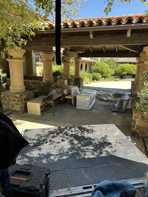 Furniture transportation in Santa Inez, CA - We transported this customers furniture from one ranch house to another. Furniture transportation in Santa Inez, CA - We transported this customers furniture from one ranch house to another.